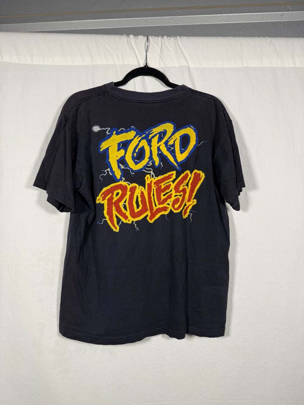 Vintage 1995 19th Annual Street Machine Nationals Ford Rules T-Shirt